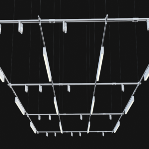Track Lighting Grid Kit I Suspended Open Ceiling I Accent and Linear General Lights I Large