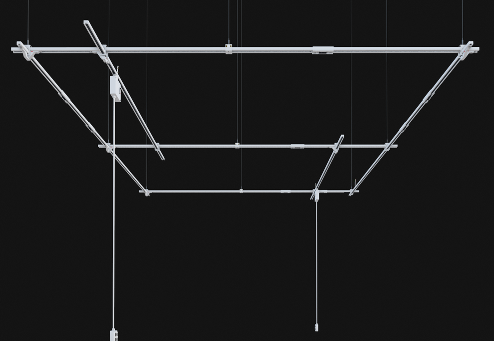 TRACK BUSWAY RECTANGLE SYSTEM - MEDIUM - 15' x 15'6" - Image 3