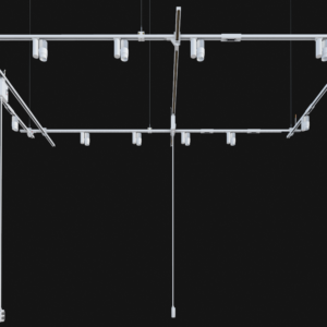 TRACK BUSWAY RECTANGLE SYSTEM - SMALL - 15' x 8'