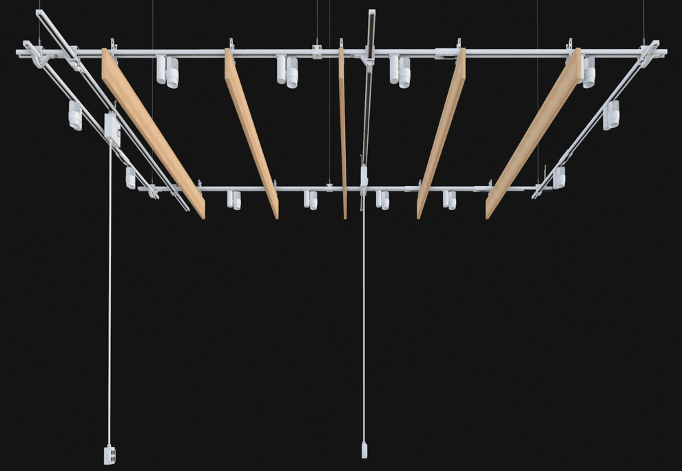 TRACK BUSWAY RECTANGLE SYSTEM - SMALL - 15' x 8' - Image 2