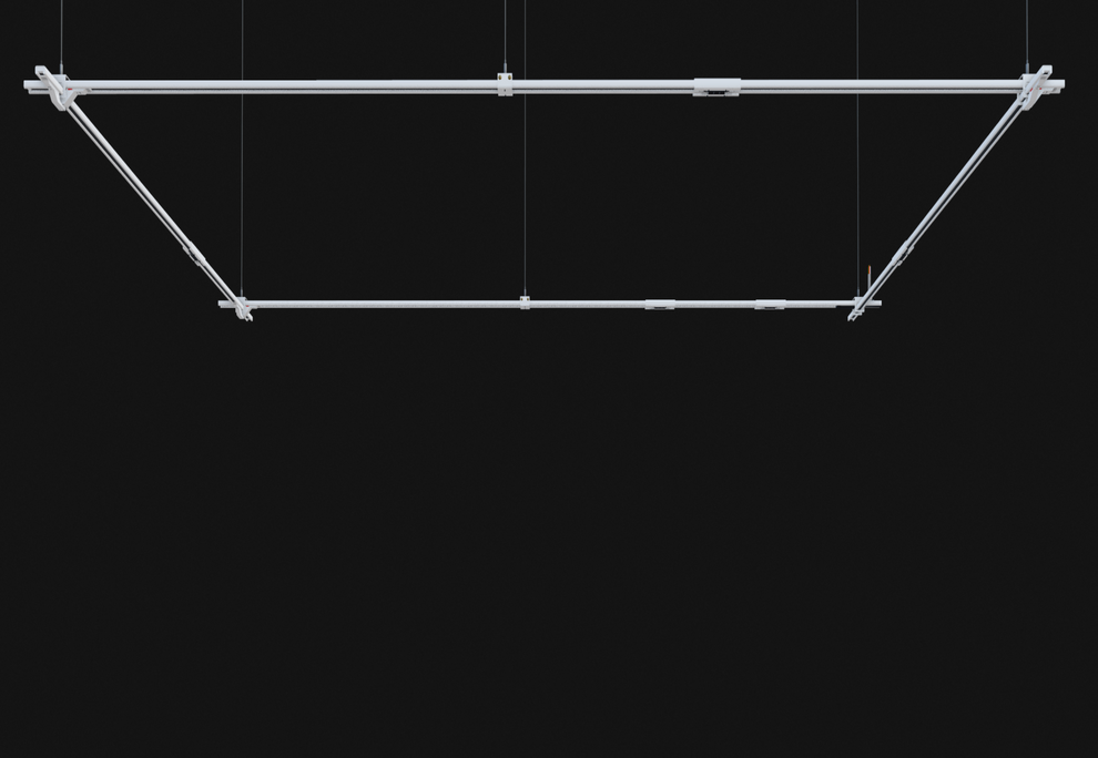 TRACK BUSWAY RECTANGLE SYSTEM - SMALL - 15' x 8' - Image 4