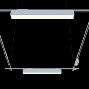 Track Lighting Grid Kit I Suspended Open Ceiling I Accent and Linear General Lights I Small